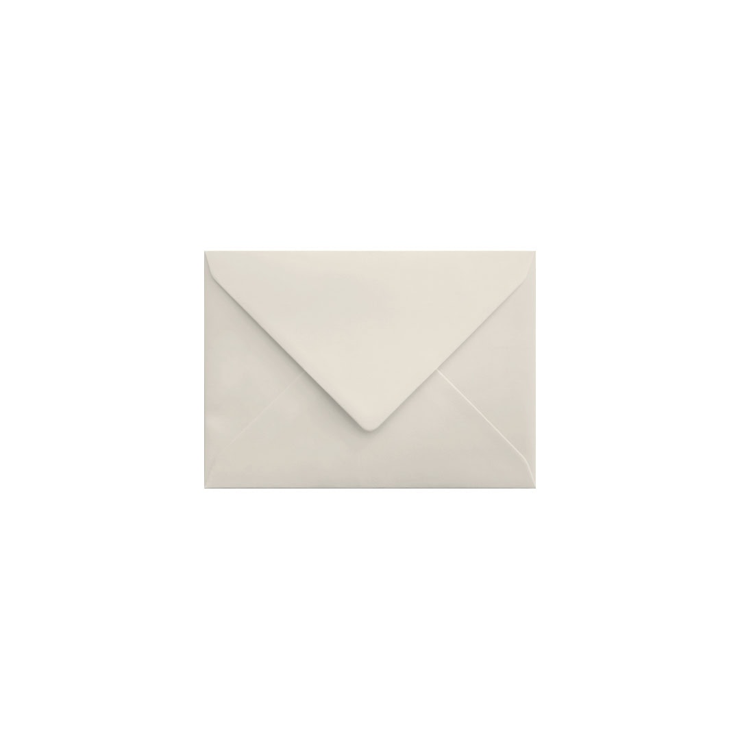 White C7 Envelope (to fit A7). Gummed Flap. Diamond Pearl 120gsm Wove Finish. 82mm x 113mm.