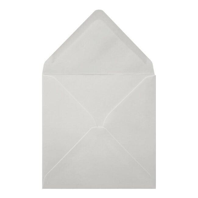 Callisto White Envelope 155mm Square Open