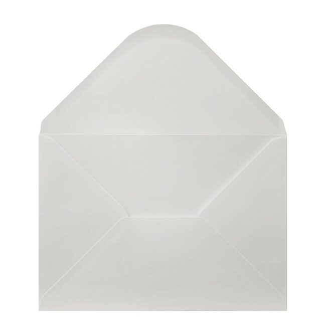 Callisto White Envelope A5 Open