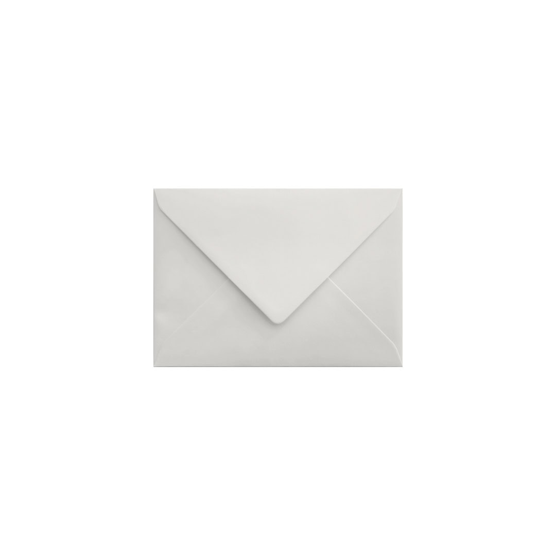 White C7 Envelope (to fit A7). Gummed Flap. Diamond White 135gsm Wove Finish. 82mm x 113mm.