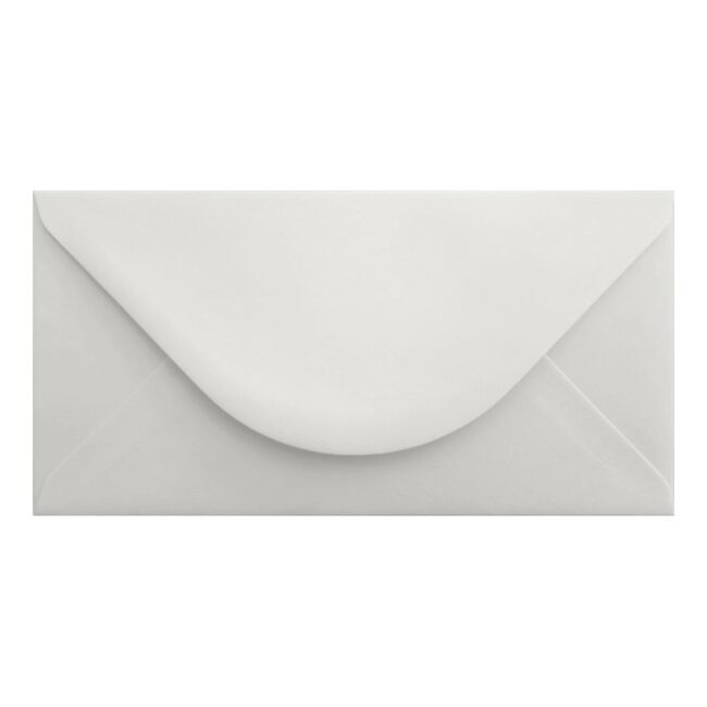 Callisto White Envelope Dl Closed