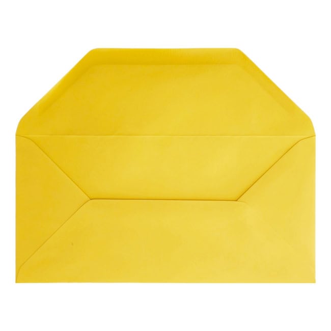 Canary Yellow Envelope Dl Open