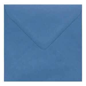 China Blue Envelope 155mm Square Closed