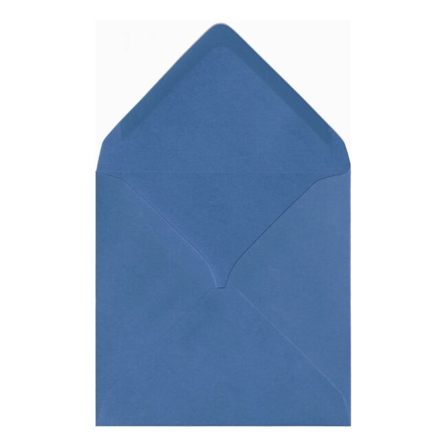 China Blue Envelope 155mm Square Open