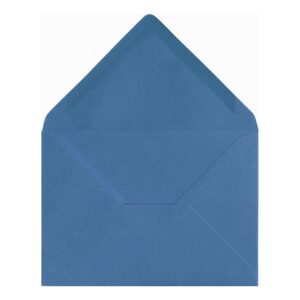 China Blue Envelope 5x7 Open