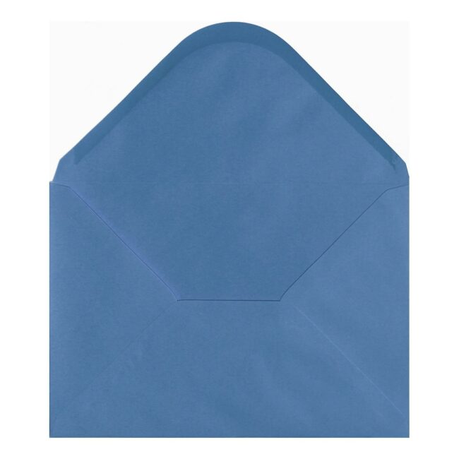 China Blue Envelope A5 Open