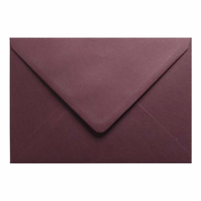Claret Red Envelope Rsvp Closed