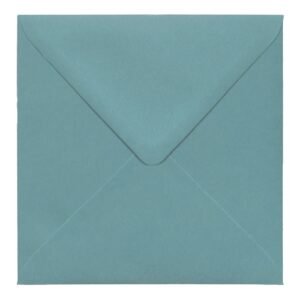 Cove Blue Envelope 155mm Square Closed