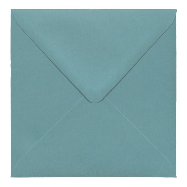 Cove Blue Envelope 155mm Square Closed