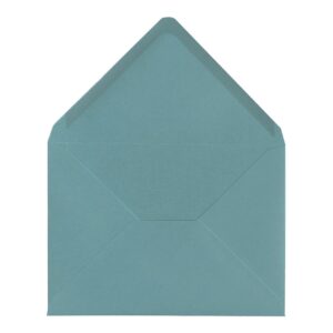 Cove Blue Envelope 5x7 Open