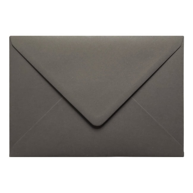 Dark Grey Envelope A5 Closed