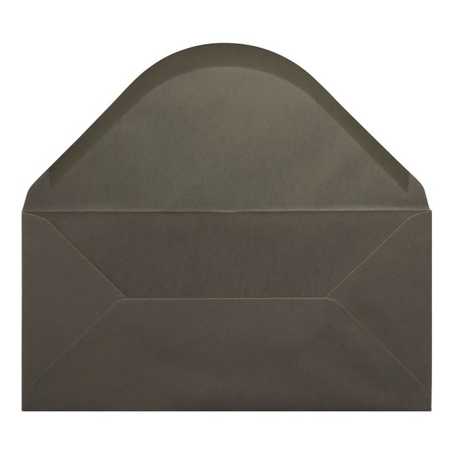 Dark Grey Envelope Dl Open