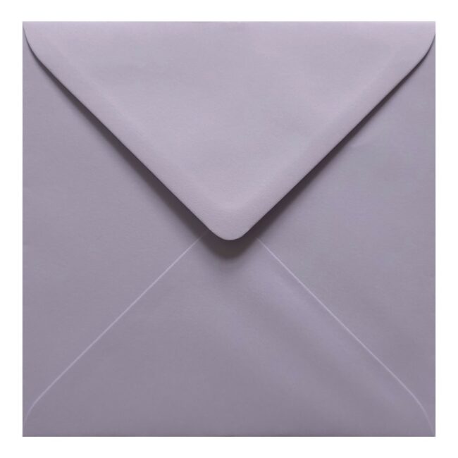 Dusky Lilac Envelope 130mm Square Closed