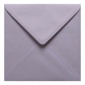 Dusky Lilac Envelope 155mm Square Closed