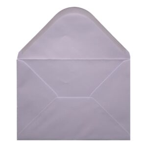 Dusky Lilac Envelope A5 Open