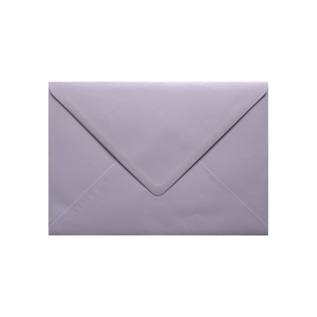 Lilac 125mm x 175mm Envelope. Lilac 100gsm Invitation Card Envelope. Gummed.