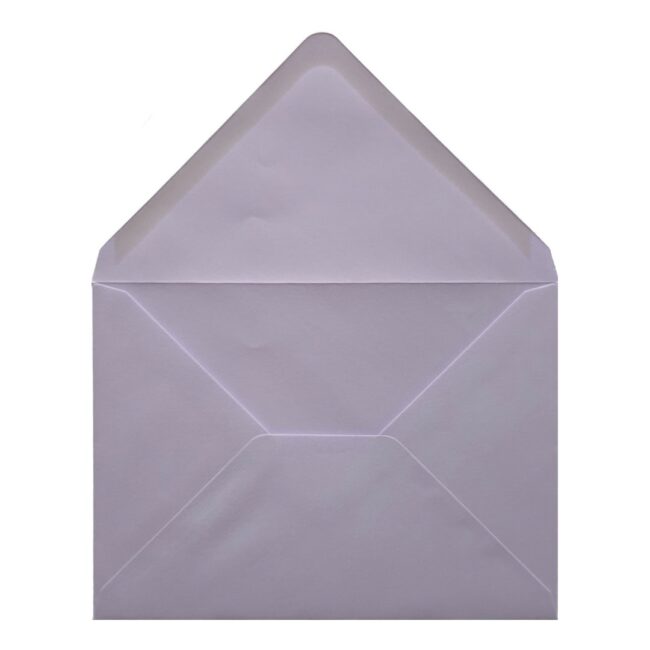Dusky Lilac Envelope Rsvp Open