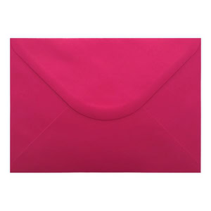 Fuchsia Pink Envelope A5 Closed