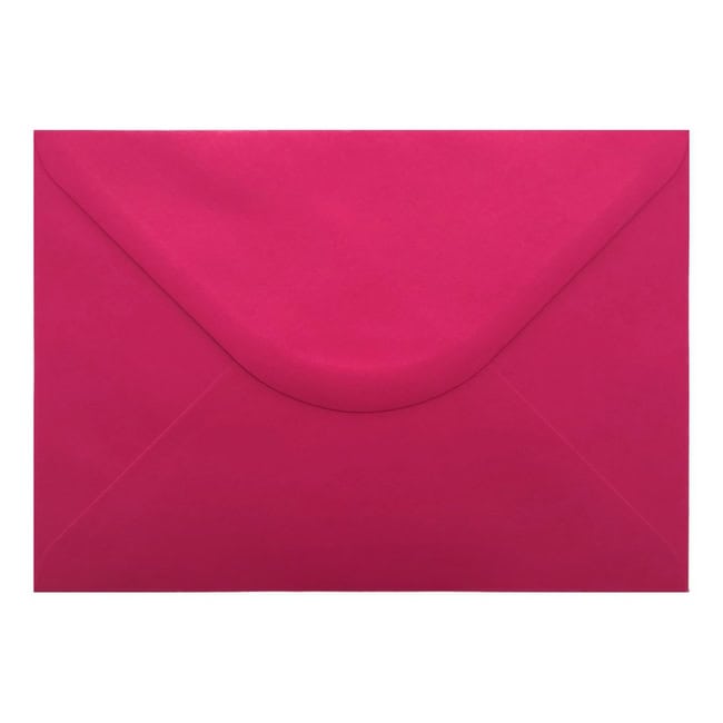 Fuchsia Pink Envelope A5 Closed