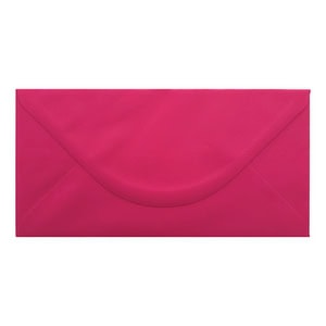 Fuchsia Pink Envelope Dl Closed