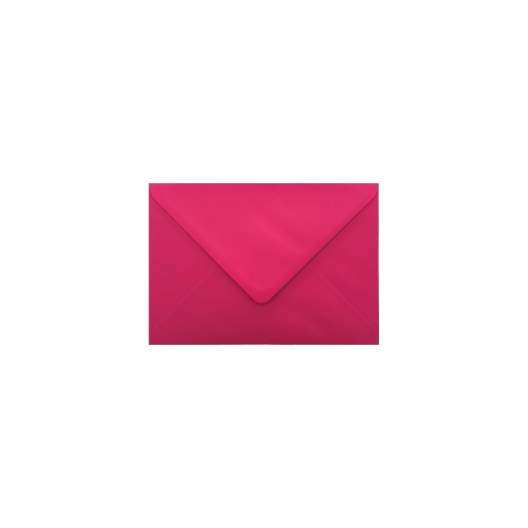Fuchsia Pink 70mm x 110mm Envelopes. 100 Pink 100gsm Gift/Place Card Envelopes. Gummed.