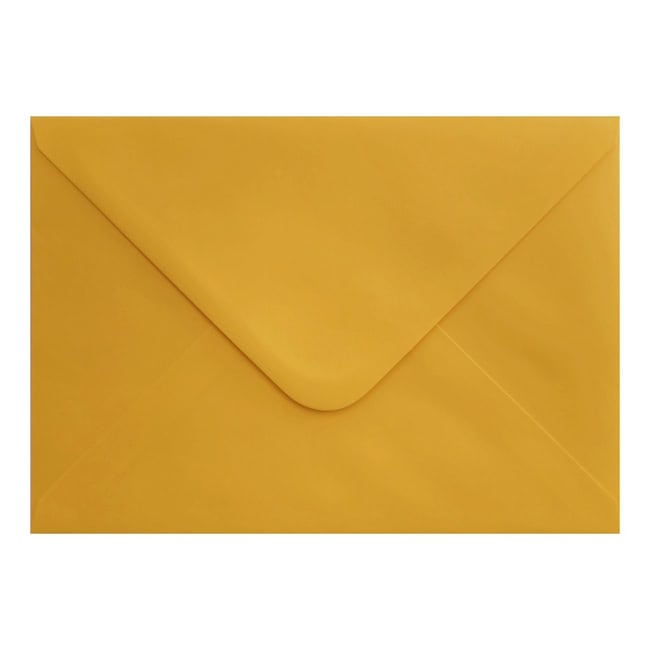 Golden Yellow Envelope Rsvp Closed