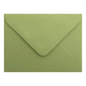 Heritage Green Envelope 5x7 Closed