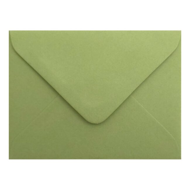 Heritage Green Envelope 5x7 Closed