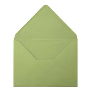 Heritage Green Envelope A5 Open