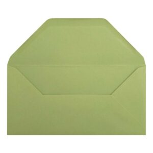 Heritage Green Envelope Dl Open