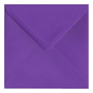 Indigo Envelope 155mm Square Closed