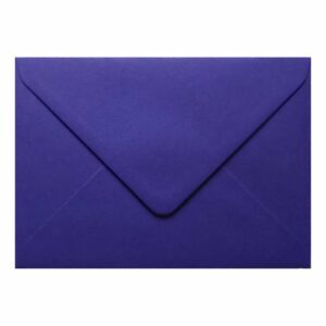 Intense Iris Blue Envelope 5x7 Closed