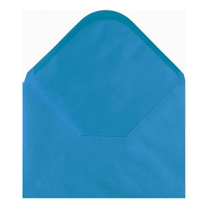 Kingfisher Blue Envelope A5 Open