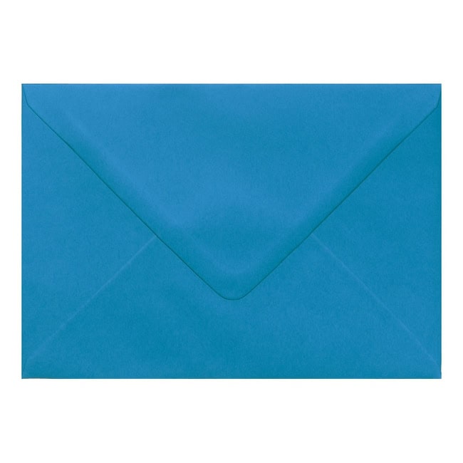 Kingfisher Blue Envelope C7 Closed