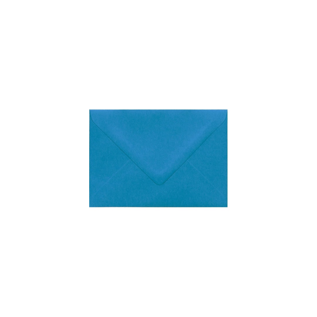 Kingfisher Blue 70mm x 110mm Envelopes. 100 Blue 100gsm Gift/Place Card Envelopes. Gummed.