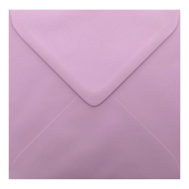 Lavender Envelope 155mm Square Closed