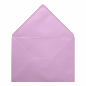 Lavender Envelope C5 Open