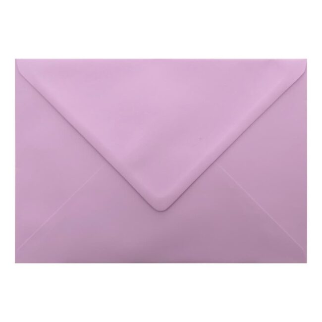 Lavender Envelope C7 Closed