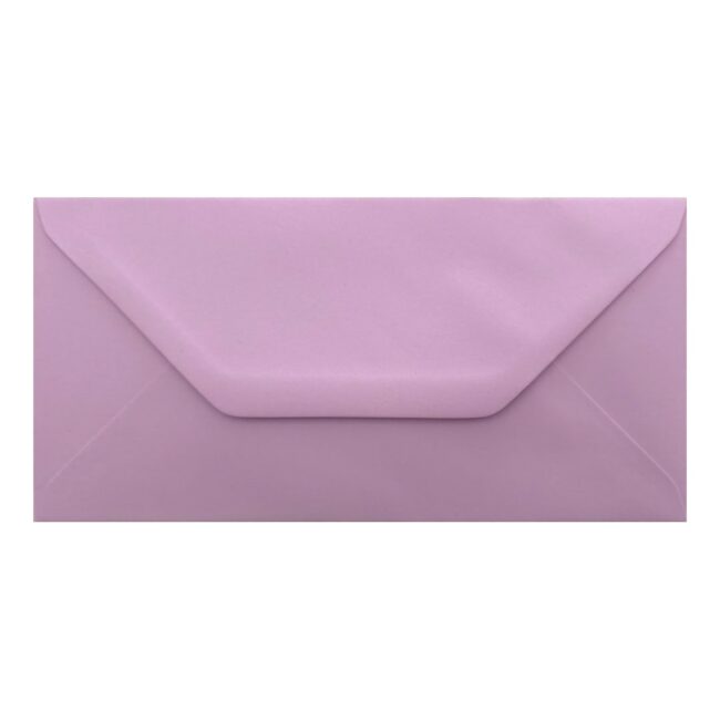 Lavender Envelope Dl Closed