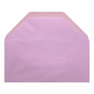 Lavender Envelope Dl Open