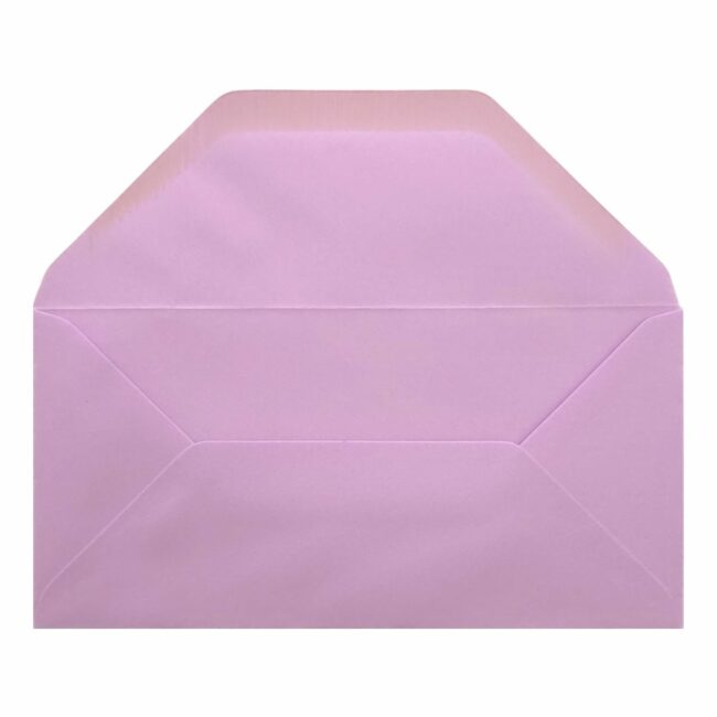 Lavender Envelope Dl Open