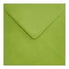 Lime Green Envelope 155mm Square Closed