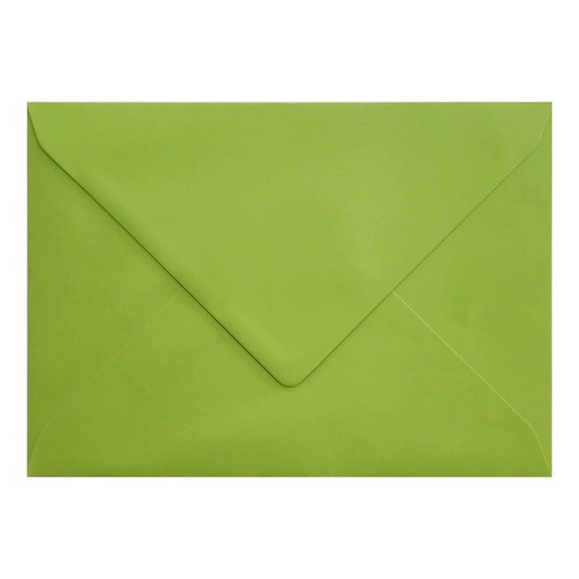 Lime Green Envelope C5 Closed