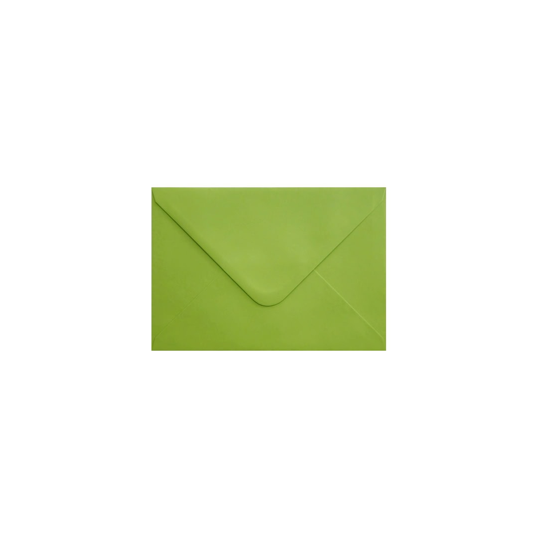 Fresh Green 70mm x 110mm Envelopes. 100 Green 100gsm Gift/Place Card Envelopes. Gummed.