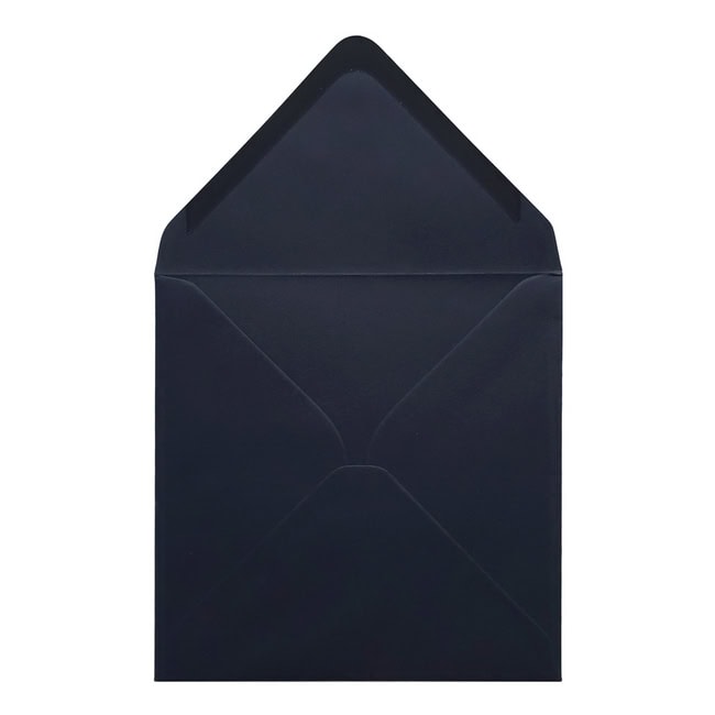 Navy Blue Envelope 155mm Square Open