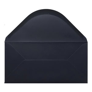 Navy Blue Envelope Dl Open
