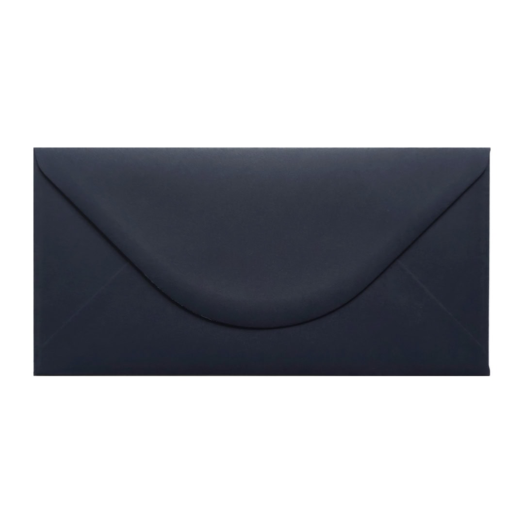 Navy Blue 110mm x 220mm Envelope. Blue 100gsm DL Envelope. Gummed.