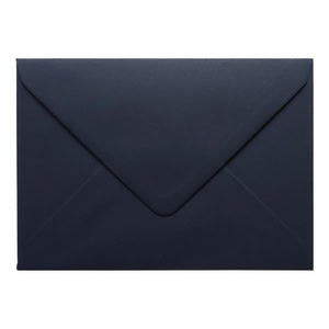 Navy Blue Envelope Rsvp Closed