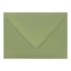 Olive Green Envelope 5x7 Closed