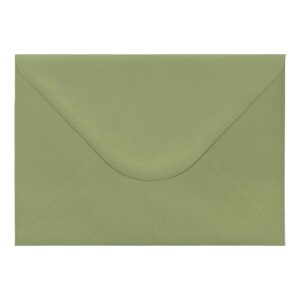 Olive Green Envelope A5 Closed